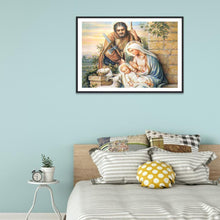 Charger l&#39;image dans la galerie, Religion - peinture en diamant complet - 40x30cm
