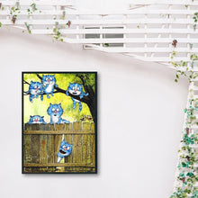 Charger l&#39;image dans la galerie, Chats - peinture en diamant complet - 30x40cm
