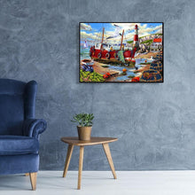 Charger l&#39;image dans la galerie, Navire - peinture diamant pleine - 30x40cm
