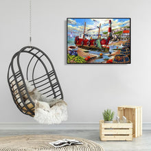 Charger l&#39;image dans la galerie, Navire - peinture diamant pleine - 30x40cm
