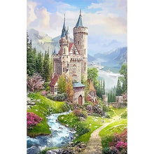 Charger l&#39;image dans la galerie, CastleArt - peinture en diamant complet - 30x40cm
