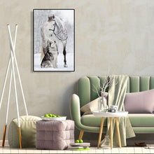 Charger l&#39;image dans la galerie, Loup de cheval - peinture complète de diamant - 30x40cm
