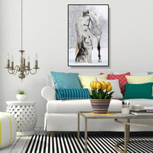 Charger l&#39;image dans la galerie, Loup de cheval - peinture complète de diamant - 30x40cm
