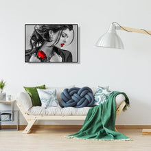 Charger l&#39;image dans la galerie, Femmes de fleur - diamant rond complet - 40x30cm
