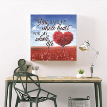 Charger l&#39;image dans la galerie, Lettre - peinture en diamant complet - 30x30cm

