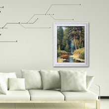 Charger l&#39;image dans la galerie, Ruisseau forestier - peinture en diamant complet - 30x40cm
