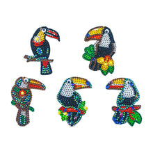 Charger l&#39;image dans la galerie, 5pièces Toucan DIY Porte-clés
