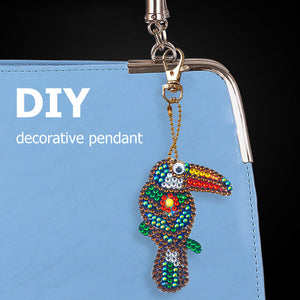 5pièces Toucan DIY Porte-clés