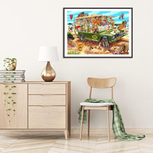 Charger l&#39;image dans la galerie, Jumbo voyage surprise - peinture diamant complet - 40x30cm
