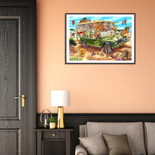 Charger l&#39;image dans la galerie, Jumbo voyage surprise - peinture diamant complet - 40x30cm
