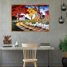 Charger l&#39;image dans la galerie, Chemin - peinture en diamant complet - 40x30cm
