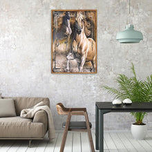 Charger l&#39;image dans la galerie, Cheval - peinture en diamant complet - 30x40cm
