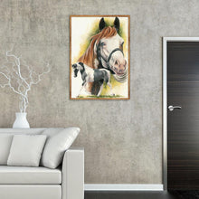 Charger l&#39;image dans la galerie, Cheval - peinture en diamant complet - 30x40cm
