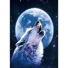 Charger l&#39;image dans la galerie, Loups - peinture en diamant complet - 30x40cm
