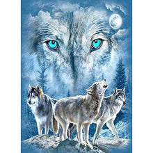 Charger l'image dans la galerie, Loups - peinture en diamant complet - 30x40cm
