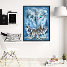 Charger l'image dans la galerie, Loups - peinture en diamant complet - 30x40cm

