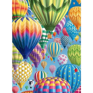 Ballon à air - peinture en diamant complet - 30x40cm