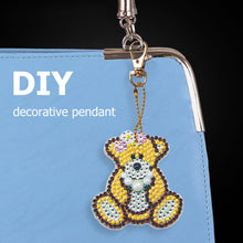 Charger l&#39;image dans la galerie, 5pièces Petit ours DIY Porte-clés
