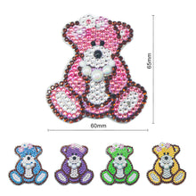 Charger l&#39;image dans la galerie, 5pièces Petit ours DIY Porte-clés
