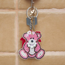 Charger l&#39;image dans la galerie, 5pièces Petit ours DIY Porte-clés
