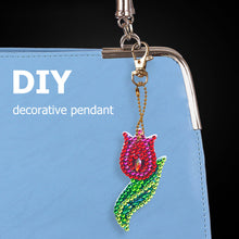Charger l&#39;image dans la galerie, 5pièces Des roses DIY Porte-clés
