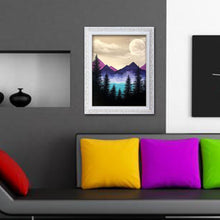 Charger l&#39;image dans la galerie, Rivière de montagne - peinture complète de diamant - 30x40cm
