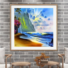 Charger l&#39;image dans la galerie, Ornements d’aube - diamant rond complet - 30x30cm
