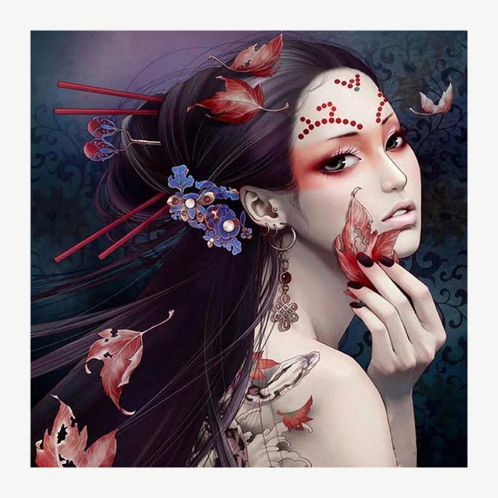 Beauté - peinture en diamant complet - 30x30cm