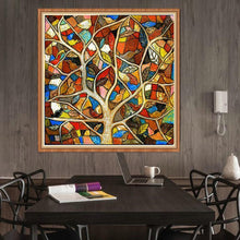 Charger l&#39;image dans la galerie, Arbre - peinture en diamant complet - 30x30cm
