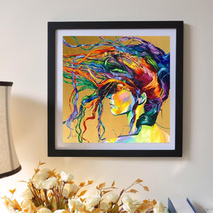 Beauté - peinture en diamant complet - 30x30cm