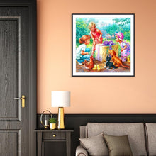 Charger l&#39;image dans la galerie, Enfants - peinture en diamant complet - 30x30cm
