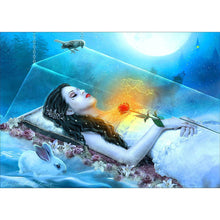 Charger l&#39;image dans la galerie, Beauté de glace - peinture complète de diamant - 40x30cm
