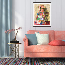 Charger l&#39;image dans la galerie, Machine à coudre - peinture en diamant complet - 40x30cm
