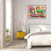 Charger l&#39;image dans la galerie, Machine à coudre - peinture en diamant complet - 40x30cm

