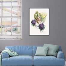 Charger l&#39;image dans la galerie, Bébé d’ange - peinture complète de diamant - 40x30cm
