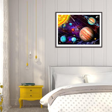 Charger l&#39;image dans la galerie, Univers - peinture diamant pleine - 40x30cm
