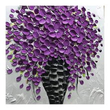 Charger l&#39;image dans la galerie, Fleur d’huile - diamant rond complet - 30x30cm
