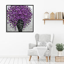 Charger l&#39;image dans la galerie, Fleur d’huile - diamant rond complet - 30x30cm
