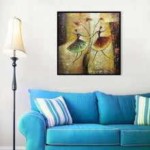 Charger l&#39;image dans la galerie, Double danse - peinture diamant pleine - 30x30cm
