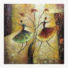 Charger l&#39;image dans la galerie, Double danse - peinture diamant pleine - 30x30cm
