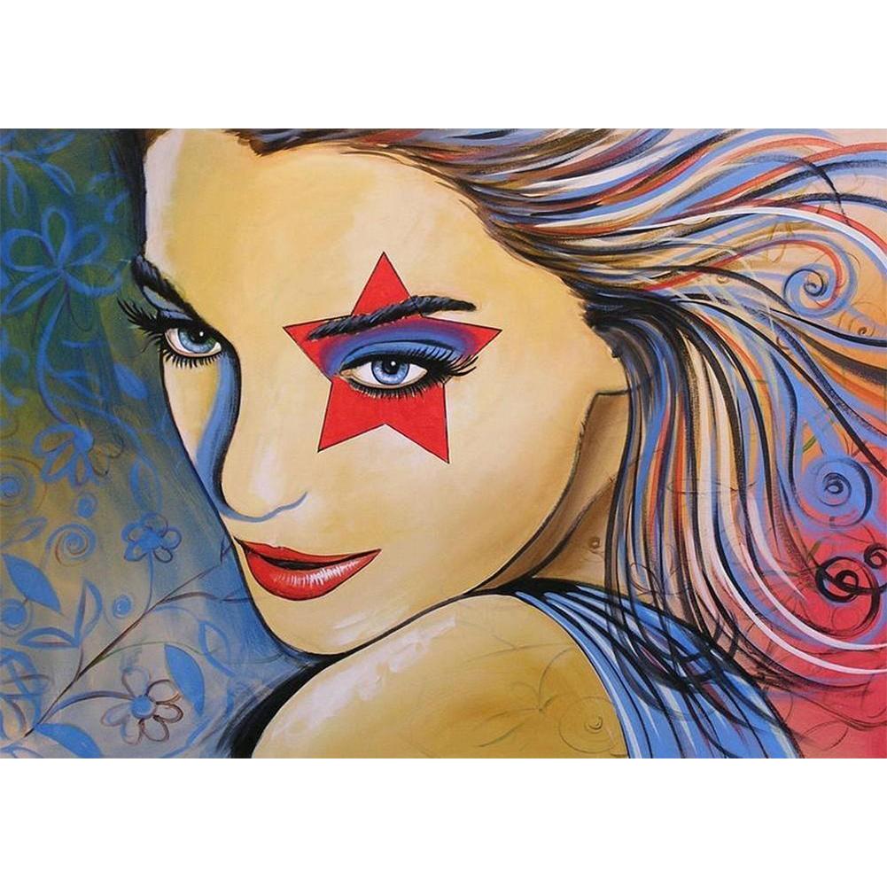Beauté - peinture en diamant complet - 40x30cm