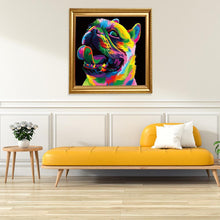 Charger l&#39;image dans la galerie, Chien - diamant rond complet - 30x30cm

