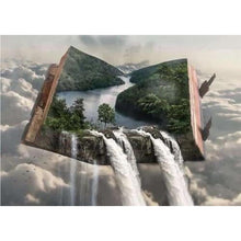 Charger l&#39;image dans la galerie, Rivière de montagne - peinture complète de diamant - 40x30cm
