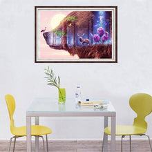 Charger l&#39;image dans la galerie, Cerf - peinture en diamant complet - 40x30cm

