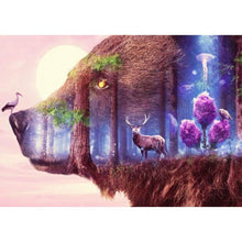 Charger l&#39;image dans la galerie, Cerf - peinture en diamant complet - 40x30cm
