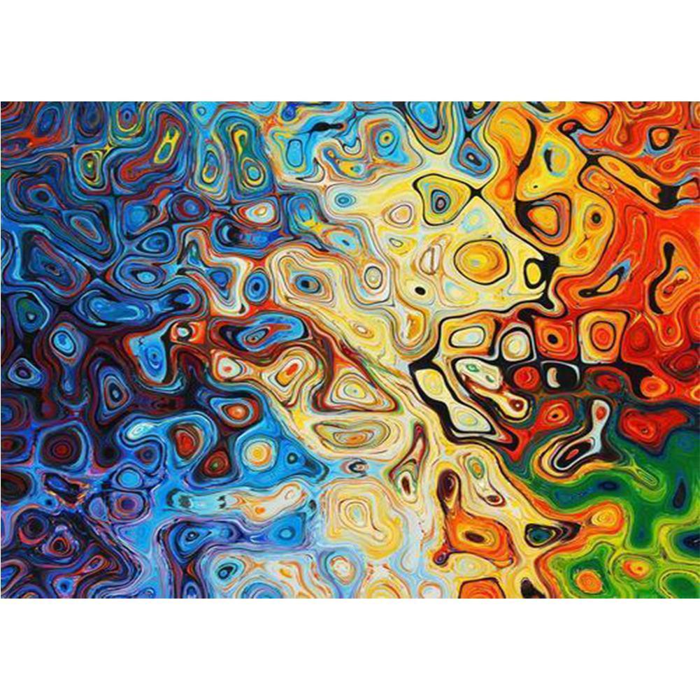 Résumé - peinture en diamant complet - 40x30cm