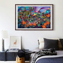 Charger l&#39;image dans la galerie, Fleur de cactus - peinture complète de diamant - 40x30cm
