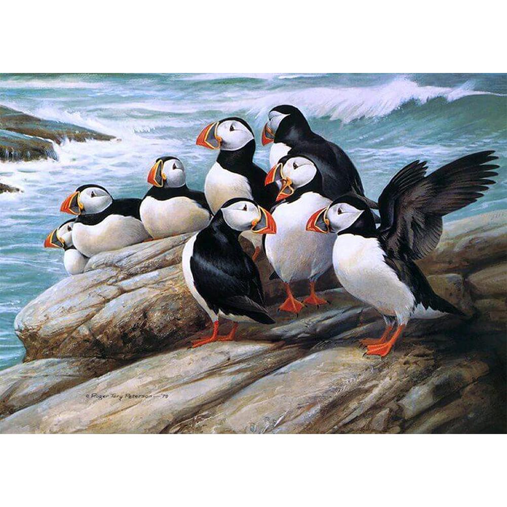 PuffinArt - peinture en diamant complet - 40x30cm