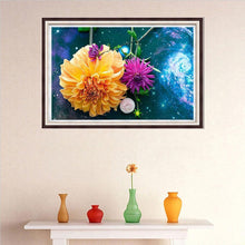 Charger l&#39;image dans la galerie, Fleurs - peinture en diamant complet - 40x30cm
