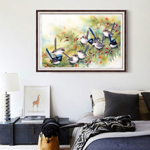 Charger l&#39;image dans la galerie, Oiseaux - peinture en diamant complet - 40x30cm
